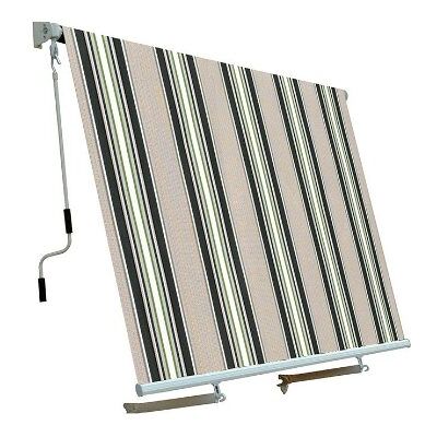 GARDEN FRIEND - Tenda da sole 245x245cm con Rullo in Alluminio e Montaggio a Parete GARDEN FRIEND - Tenda da sole 245x245cm con Rullo in Alluminio e Montaggio a Parete