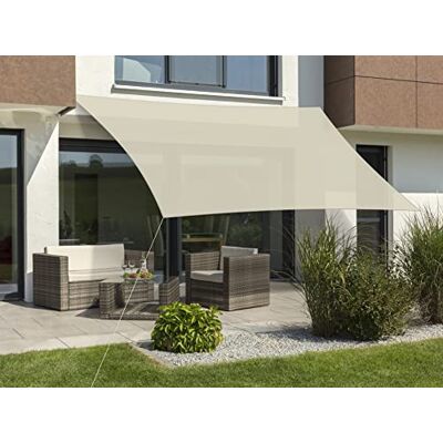 Schneider Tenda parasole Teneriffa naturale, 500 x 360 cm, rettangolare, , tessuto HDPE, 2,5 kg Schneider Tenda parasole Teneriffa naturale, 500 x 360 cm, rettangolare, , tessuto HDPE, 2,5 kg