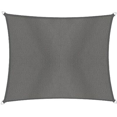 Windhager Tenda da Sole CANNES, rettangolare antracite, 100% poliestere riciclato, 2.7 x 1.4 m, 150 g/m², Protezione Solare per Balcone, incl corda di fissaggio, repellente al vento e all'acqua Windhager Tenda da Sole CANNES, rettangolare antracite, 100% poliestere riciclato, 2.7 x 1.4 m, 150 g/m², Protezione Solare per Balcone, incl corda di fissaggio, repellente al vento e all'acqua