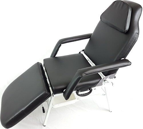 Snapthis - Salon and Barber Equipment Pedicure Beauty Salon Chair – Balance Massage Tattoo Divano Letto Letto Divano Divano (1 vassoio, Nero)