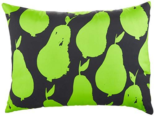 Bonamaison Neon Verde-Fumi Fodera per Cuscino Cotone e Copricuscini Federa per Divano Casa Soggiorno Camera da Letto Decorazione Interni ed Esterni, 45x60 Cm Progettata e Prodotta in Turchia