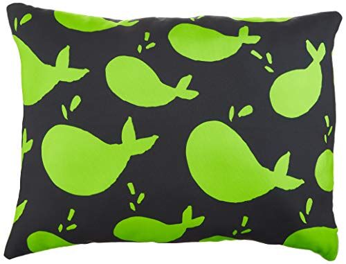 Bonamaison Neon Verde-Fumi Fodera per Cuscino Cotone e Copricuscini Federa per Divano Casa Soggiorno Camera da Letto Decorazione Interni ed Esterni, 45x60 Cm Progettata e Prodotta in Turchia