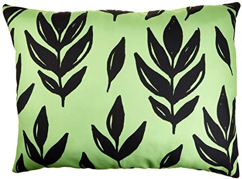 Bonamaison Neon Verde-Fumi Fodera per Cuscino Cotone e Copricuscini Federa per Divano Casa Soggiorno Camera da Letto Decorazione Interni ed Esterni, 45x60 Cm Progettata e Prodotta in Turchia