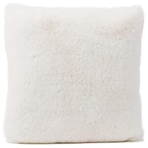 GÖZZE Cuscino in Pile Sintetica Bianco - Decorativo GÖZZE Cuscino in Pile Sintetica Bianco - Decorativo