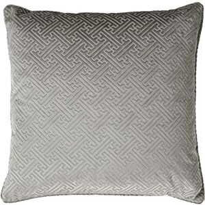 Paoletti Florence Cuscino Imbottito in Poliestere, 55 x 55 cm, Colore: Argento Paoletti Florence Cuscino Imbottito in Poliestere, 55 x 55 cm, Colore: Argento