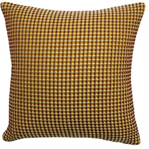Marca Modello - Cuscino in maglia waffle - Marrone - Taglia unica Marca Modello - Cuscino in maglia waffle - Marrone - Taglia unica