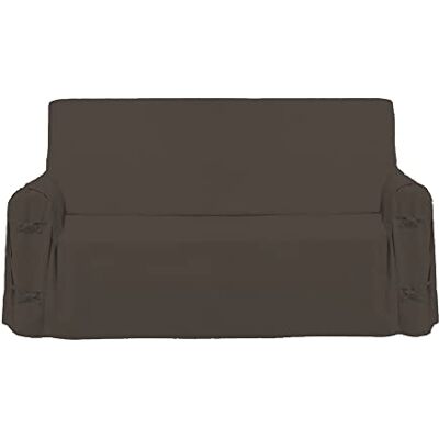 Fodera per divano in cotone SH0P&CITY - Taupe Fodera per divano in cotone SH0P&CITY - Taupe
