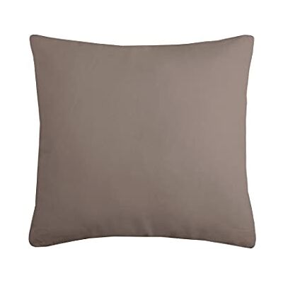 Stof LOVELY CASA Duo Cuscino Tinta Unita 40 X 40 cm, Cotone, Talpa, 45 x 45 x 10 cm Stof LOVELY CASA Duo Cuscino Tinta Unita 40 X 40 cm, Cotone, Talpa, 45 x 45 x 10 cm