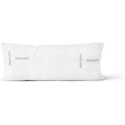 Soleil d'ocre Cuscino Traversino, Poliestere, Bianco, 140 cm Soleil d'ocre Cuscino Traversino, Poliestere, Bianco, 140 cm