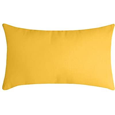 Stof LOVELY CASA Nelson Cuscino in Poliestere, 30 x 50 cm, Colore: Giallo Stof LOVELY CASA Nelson Cuscino in Poliestere, 30 x 50 cm, Colore: Giallo