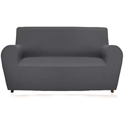 GEMITEX Copridivano MAGICO MADE IN ITALY, 3 Posti, Colore Grigio, realizzato in Tessuto Tinta Unita ed Elasticizzato, NUOVA VESTIBILITA', 96% Poliestere e 4% Elastan, Perfetto per tutti i divani GEMITEX Copridivano MAGICO MADE IN ITALY, 3 Posti, Colore Grigio, realizzato in Tessuto Tinta Unita ed Elasticizzato, NUOVA VESTIBILITA', 96% Poliestere e 4% Elastan, Perfetto per tutti i divani