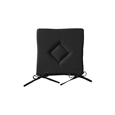 TODAY 261302 Cuscino Classico Poliestere 40 x 40 cm, Poliestere, Réglisse/Noir, 40x40x3 cm TODAY 261302 Cuscino Classico Poliestere 40 x 40 cm, Poliestere, Réglisse/Noir, 40x40x3 cm