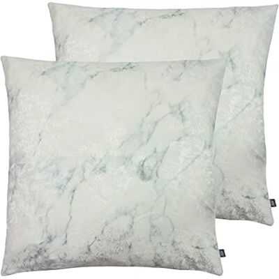 Ashley Wilde Cuscini Cinnabar Twin Pack Poliestere Riempito, Ardesia/Grigio Scuro, 50 x 50 cm, 2 unità Ashley Wilde Cuscini Cinnabar Twin Pack Poliestere Riempito, Ardesia/Grigio Scuro, 50 x 50 cm, 2 unità
