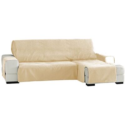 Eysa Italia Zoco Chaise Longue Destra Vista Frontale, Poliestere-Cotone, Beige, 29x9x37 cm Eysa Italia Zoco Chaise Longue Destra Vista Frontale, Poliestere-Cotone, Beige, 29x9x37 cm
