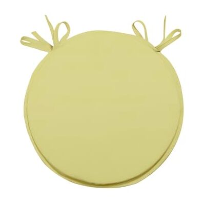 Soleil d'ocre , Alix Cuscino per sedia Bistrot, poliestere, verde lime, 40 cm Soleil d'ocre , Alix Cuscino per sedia Bistrot, poliestere, verde lime, 40 cm