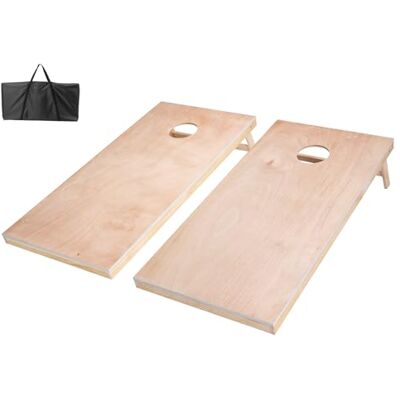 VEVOR VEOVR Set di Gioco Cornhole Portatile da Tavolo, Tavole Pieghevole da Gioco, Tavola da Lancio Portatile in Legno Massello, Gioco Cornhole con Borsa per Trasporto, 1255 x 600 x 302 mm VEVOR VEOVR Set di Gioco Cornhole Portatile da Tavolo, Tavole Pieghevole da Gioco, Tavola da Lancio Portatile in Legno Massello, Gioco Cornhole con Borsa per Trasporto, 1255 x 600 x 302 mm