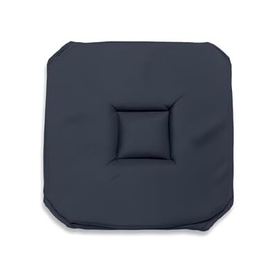 Soleil d'ocre , Alix Cuscino per sedia Gobelin, poliestere, blu blu navy 40x40x3 cm Soleil d'ocre , Alix Cuscino per sedia Gobelin, poliestere, blu blu navy 40x40x3 cm