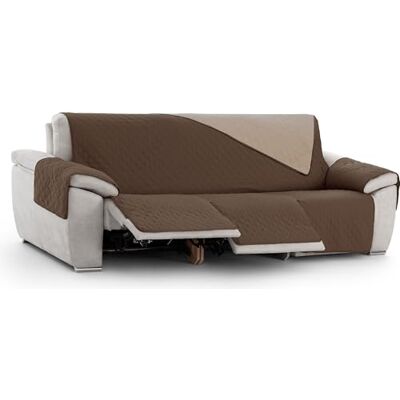ECOMMERC3 Fodera per poltrona Relax 3 x 3 imbottita e reversibile Fodera per poltrona relax marrone protezione per divano regolabile, comfort extra e design elegante ECOMMERC3 Fodera per poltrona Relax 3 x 3 imbottita e reversibile Fodera per poltrona relax marrone protezione per divano regolabile, comfort extra e design elegante