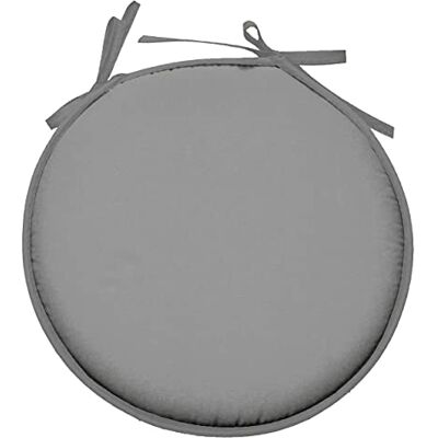 Stof Lovely Casa-Cuscino per Sedia, Diametro 40 cm, 100% Poliestere, Colore Mouse, Modello Nelson, qualità Eccezionale, Comodo ed Elegante, Facile da Pulire, ployester, Grigio Topo, 1 Unité (Lot de 1) Stof Lovely Casa-Cuscino per Sedia, Diametro 40 cm, 100% Poliestere, Colore Mouse, Modello Nelson, qualità Eccezionale, Comodo ed Elegante, Facile da Pulire, ployester, Grigio Topo, 1 Unité (Lot de 1)