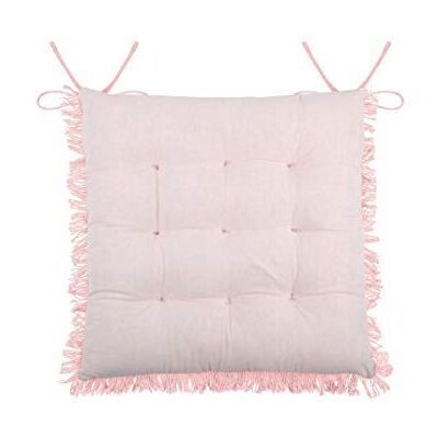 Stof Cuscino per sedia Dimensione 40 x 40 cm 100% cotone Colore rosa Modello Praga Qualità eccezionale Comodo ed elegante Facile da pulire Stof Cuscino per sedia Dimensione 40 x 40 cm 100% cotone Colore rosa Modello Praga Qualità eccezionale Comodo ed elegante Facile da pulire