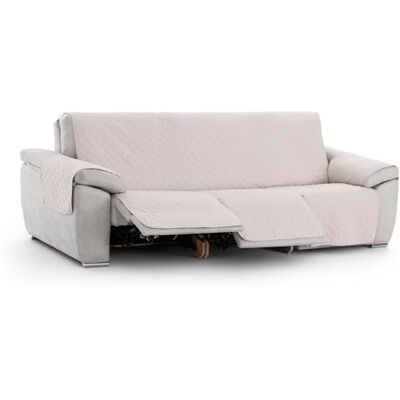 Eysa Bianco Copridivano o Fodera di divano imbottita 180cm (misura di seduta) 3 Posti x 3 Relax Lino Eysa Bianco Copridivano o Fodera di divano imbottita 180cm (misura di seduta) 3 Posti x 3 Relax Lino