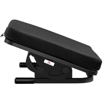 Maclean Poggiapiedi ergonomico , poggiagambe, angolo regolabile in continuo, cuscino rimovibile, Maclean Poggiapiedi ergonomico , poggiagambe, angolo regolabile in continuo, cuscino rimovibile,