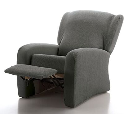 MAXIFUNDAS FUNDAS DE SOFA & CHAISE LONGUE MAXIFUNDAS Fodera per poltrona relax Vega grigio MAXIFUNDAS FUNDAS DE SOFA & CHAISE LONGUE MAXIFUNDAS Fodera per poltrona relax Vega grigio