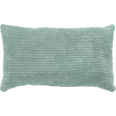 andiamo Emy Cuscino decorativo con effetto velluto a coste, 30 x 50 cm, colore: salvia andiamo Emy Cuscino decorativo con effetto velluto a coste, 30 x 50 cm, colore: salvia