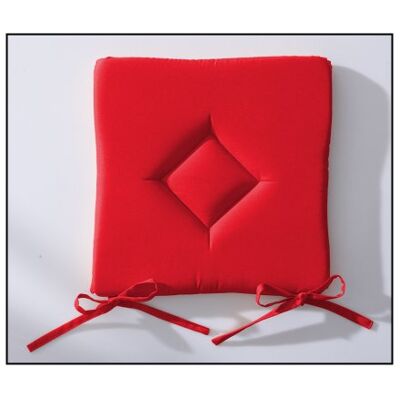 TODAY 261302 Cuscino Classico Poliestere 40 x 40 cm, Poliestere, Pomme d'amour/Rouge, 40x40x3 cm TODAY 261302 Cuscino Classico Poliestere 40 x 40 cm, Poliestere, Pomme d'amour/Rouge, 40x40x3 cm