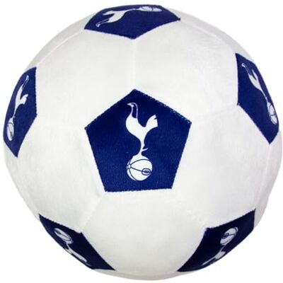 Character World Tottenham Hotspur FC Cuscino rotondo con licenza ufficiale, super morbido, bianco, perfetto per qualsiasi camera da letto, sul divano, 25 x 25 cm Character World Tottenham Hotspur FC Cuscino rotondo con licenza ufficiale, super morbido, bianco, perfetto per qualsiasi camera da letto, sul divano, 25 x 25 cm