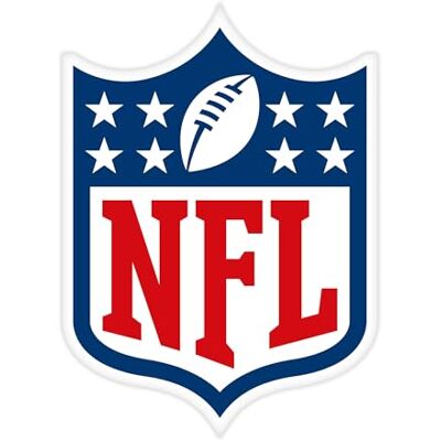 Herding Cuscino Decorativo Sagomato Logo NFL, 36 x 26 cm, 100% Poliestere, Blu/Bianco Herding Cuscino Decorativo Sagomato Logo NFL, 36 x 26 cm, 100% Poliestere, Blu/Bianco