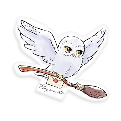 Herding Harry Potter Cuscino a forma di gufo Edvige, 42x37,5x5 cm, Cuscino con licenza ufficiale raffigurante il gufo delle nevi di Harry, Cuscino decorativo di alta qualità, 100% poliestere, Bianco Herding Harry Potter Cuscino a forma di gufo Edvige, 42x37,5x5 cm, Cuscino con licenza ufficiale raffigurante il gufo delle nevi di Harry, Cuscino decorativo di alta qualità, 100% poliestere, Bianco