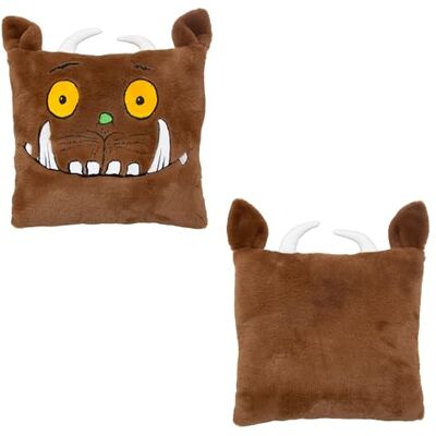 Character World The Gruffalo Cuscino Quadrato Ufficiale Ultra morbido, Design Woodland Faccia del Gruffalo con orecchie 3D Perfetto per camera, divano o letto 35 x 35 cm Character World The Gruffalo Cuscino Quadrato Ufficiale Ultra morbido, Design Woodland Faccia del Gruffalo con orecchie 3D Perfetto per camera, divano o letto 35 x 35 cm