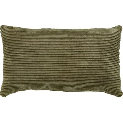 andiamo Emy Cuscino decorativo con effetto velluto a coste, 30 x 50 cm, colore: Verde oliva andiamo Emy Cuscino decorativo con effetto velluto a coste, 30 x 50 cm, colore: Verde oliva