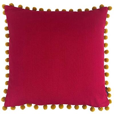 RIVA Home Cuscino Imbottito in Poliestere Mardi Gras, Fucsia, 50 x 50cm (20" x 20") RIVA Home Cuscino Imbottito in Poliestere Mardi Gras, Fucsia, 50 x 50cm (20" x 20")