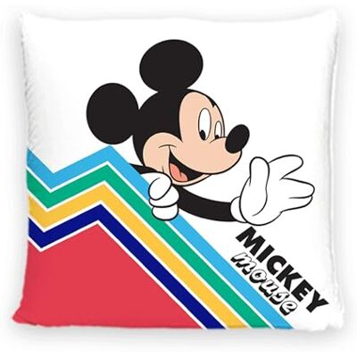 Disney Home Mickey Mouse – Cuscino decorativo con imbottitura e chiusura lampo – 40 x 40 cm – Cuscino con imbottitura, ottimo cuscino decorativo per divano, soggiorno e camera da letto – morbido Disney Home Mickey Mouse – Cuscino decorativo con imbottitura e chiusura lampo – 40 x 40 cm – Cuscino con imbottitura, ottimo cuscino decorativo per divano, soggiorno e camera da letto – morbido