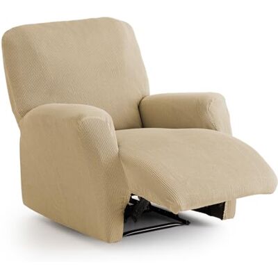 MAXIFUNDAS FUNDAS DE SOFA & CHAISE LONGUE MAXIFUNDAS Copridivano elasticizzato per poltrona relax colore beige Copridivano extra morbido, antiscivolo ed elastico, copridivano elasticizzato modello MAXIFUNDAS FUNDAS DE SOFA & CHAISE LONGUE MAXIFUNDAS Copridivano elasticizzato per poltrona relax colore beige Copridivano extra morbido, antiscivolo ed elastico, copridivano elasticizzato modello