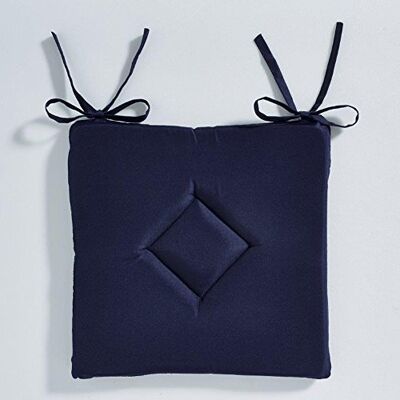 TODAY 261302 Cuscino Classico Poliestere 40 x 40 cm, Poliestere, Ciel d'orage/Bleu Marine, 40x40x3 cm TODAY 261302 Cuscino Classico Poliestere 40 x 40 cm, Poliestere, Ciel d'orage/Bleu Marine, 40x40x3 cm