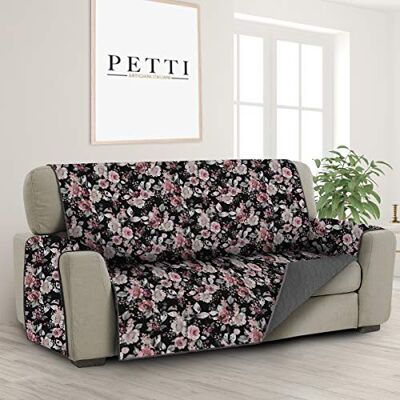 PETTI Artigiani Italiani Copridivano Antimacchia, Copridivano 4 Posti con Braccioli, Salvadivano, Copridivano Reversibile, Copridivano Trapuntato, Maculato, 100% Made in Italy PETTI Artigiani Italiani Copridivano Antimacchia, Copridivano 4 Posti con Braccioli, Salvadivano, Copridivano Reversibile, Copridivano Trapuntato, Maculato, 100% Made in Italy