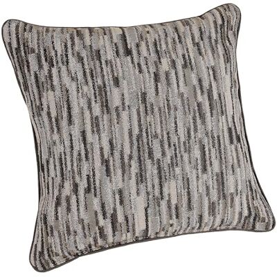 Linder Cuscino imbottito in tessuto Upcycle/Riciclato Tessuto e tinto in Francia Finitura bordatura sfoderabile Colore grigio bistro Dimensioni 45 x 45 cm Collezione Basalto Linder Cuscino imbottito in tessuto Upcycle/Riciclato Tessuto e tinto in Francia Finitura bordatura sfoderabile Colore grigio bistro Dimensioni 45 x 45 cm Collezione Basalto