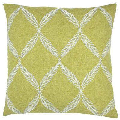 Paoletti Olivia-Cuscino Imbottito in Poliestere, Citron, 45 x 45cm Paoletti Olivia-Cuscino Imbottito in Poliestere, Citron, 45 x 45cm
