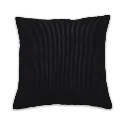 Gardinia Sehlbach Cuscino in velluto a coste, Nero, 45 x 45 cm, Comodo e accattivante, Texture morbida per un comfort extra con un tocco di stile Gardinia Sehlbach Cuscino in velluto a coste, Nero, 45 x 45 cm, Comodo e accattivante, Texture morbida per un comfort extra con un tocco di stile