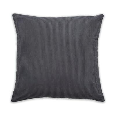 Gardinia Sehlbach Cuscino in velluto a coste, Grigio, 45 x 45 cm, Comodo e accattivante, Texture morbida per un comfort extra con un tocco di stile Gardinia Sehlbach Cuscino in velluto a coste, Grigio, 45 x 45 cm, Comodo e accattivante, Texture morbida per un comfort extra con un tocco di stile