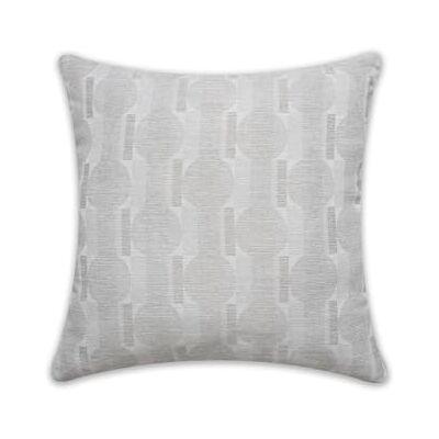 Gardinia Sehlbach Cuscino a cerchi in jacquard, Beige, 45 x 45 cm, Forme grafiche, Effetto lino, Sfoderabile, Modernità, Comfort Gardinia Sehlbach Cuscino a cerchi in jacquard, Beige, 45 x 45 cm, Forme grafiche, Effetto lino, Sfoderabile, Modernità, Comfort
