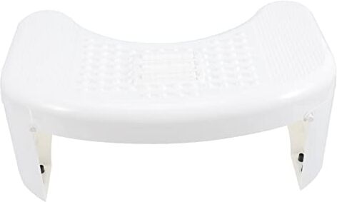 Gatuida Sgabello Da Toilette Sgabello Per Cambio Scarpe Sgabello Comodino Antiscivolo Sgabello Per Wc Da Bagno Sgabello Vasino Domestico Padella Accovacciata Plastica Bianca Bambino