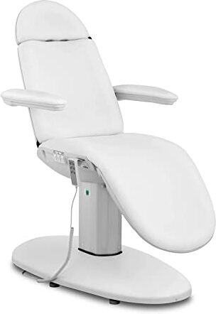 physa wellness & lifestyle physa Lettino Estetista Poltrona Estetica Per Massaggi E Pedicure TIVOLI WHITE (Bianco, 175 kg, Similpelle PU)