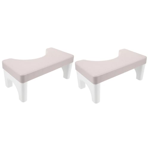 Healeved 2 Pezzi Sgabello Da Toilette Sgabello Vasino Sgabello Per Bambini Sgabello Per Piedi Comò Sgabello Per Wc Per Adulti Sgabello Per Per Bagno Adulti Piccolo Sgabello Padella