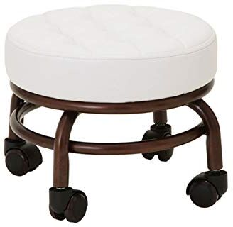 Elitzia Pedicure Sedia Piede Sgabello Bellezza Salone Foot Footstool Spa Chairs Ssalone Due Colori Opzionale ET28499 (Bianco)