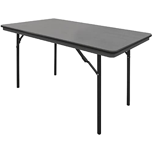 Bolero  ABS pieghevole banchetto tavolo rettangolare, 1220 mm, grigio