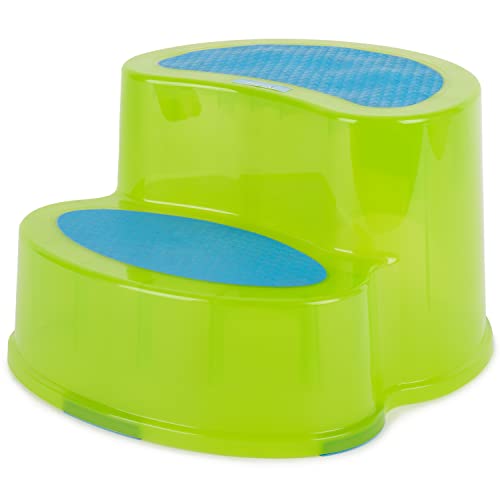 BIECO Sgabello bambini verde   scaletta 2 gradini bambini   scaletta bambini   Scale per bambini   sgabello bagno bambini   scaletta wc per bambini   scaletta bagno bambini   scaletta sgabello